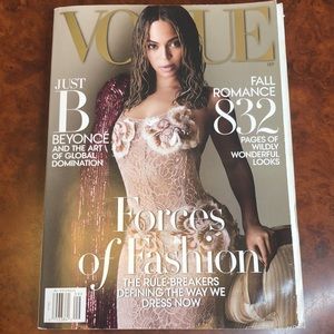 VOGUE September 2015 Beyoncé Cover Magazine